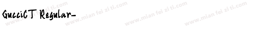 GucciCT Regular字体转换